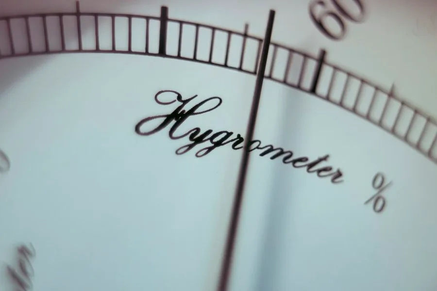 Hygrometer zur Messung der Luftfeuchtigkeit